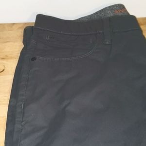 Weatherproof Vintage Style Gray Pants Athletic Five Pocket 36 x 30